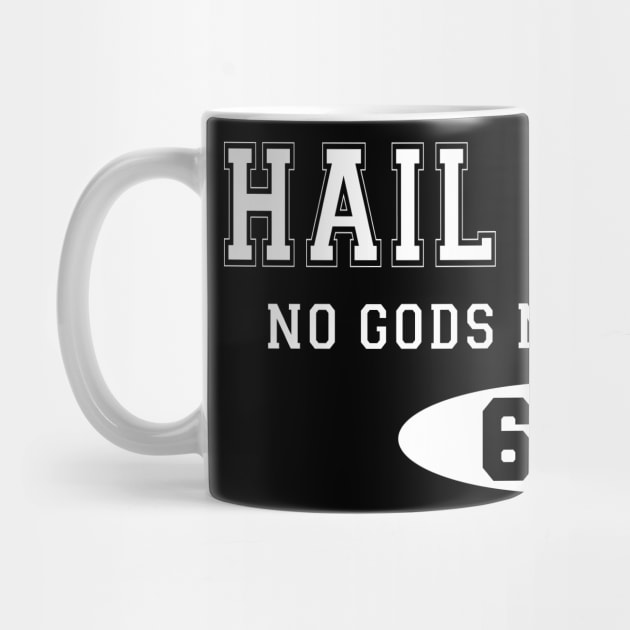 No Gods No Masters Hail Satan by Tshirt Samurai